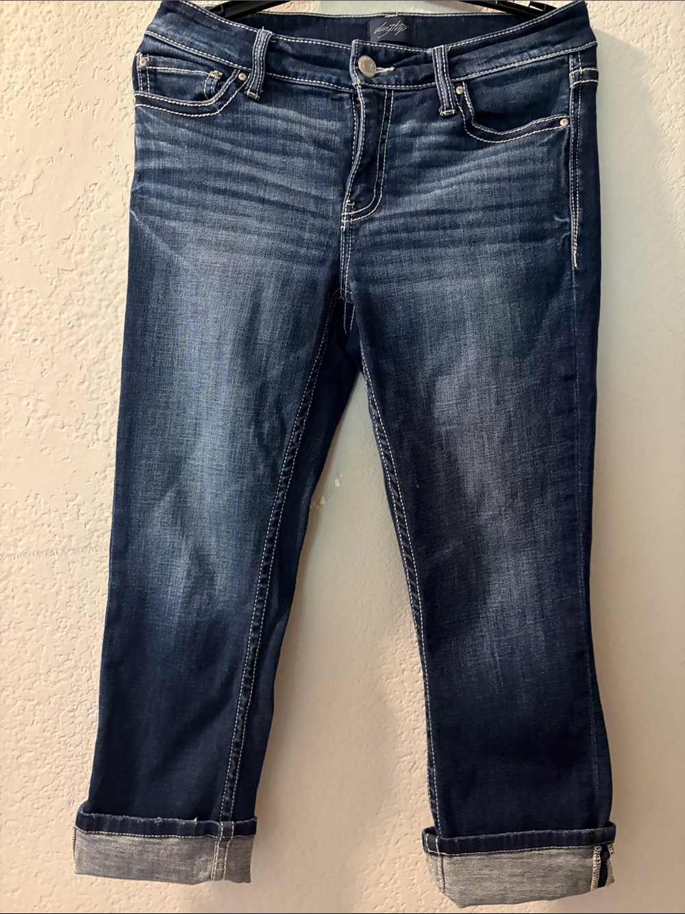 Women’s Dark Indigo Cropped Jeans - Brand Daytrip